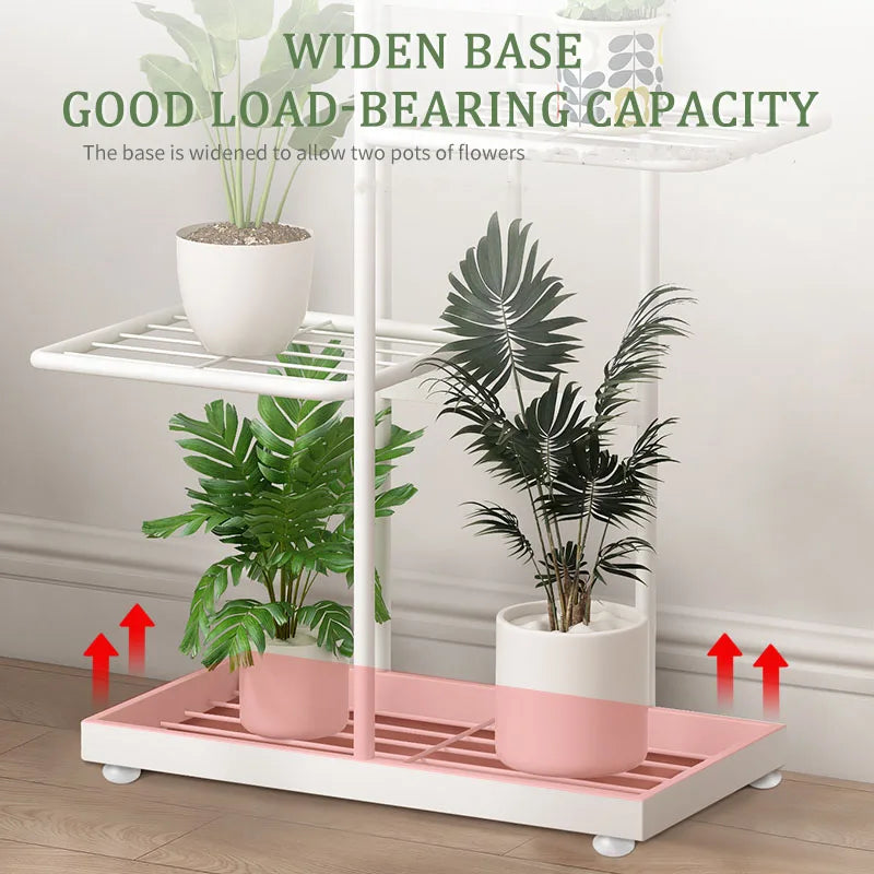 Metal Plant Stand – 4/5/6-Layer Flower Pot Holder & Organizer Rack